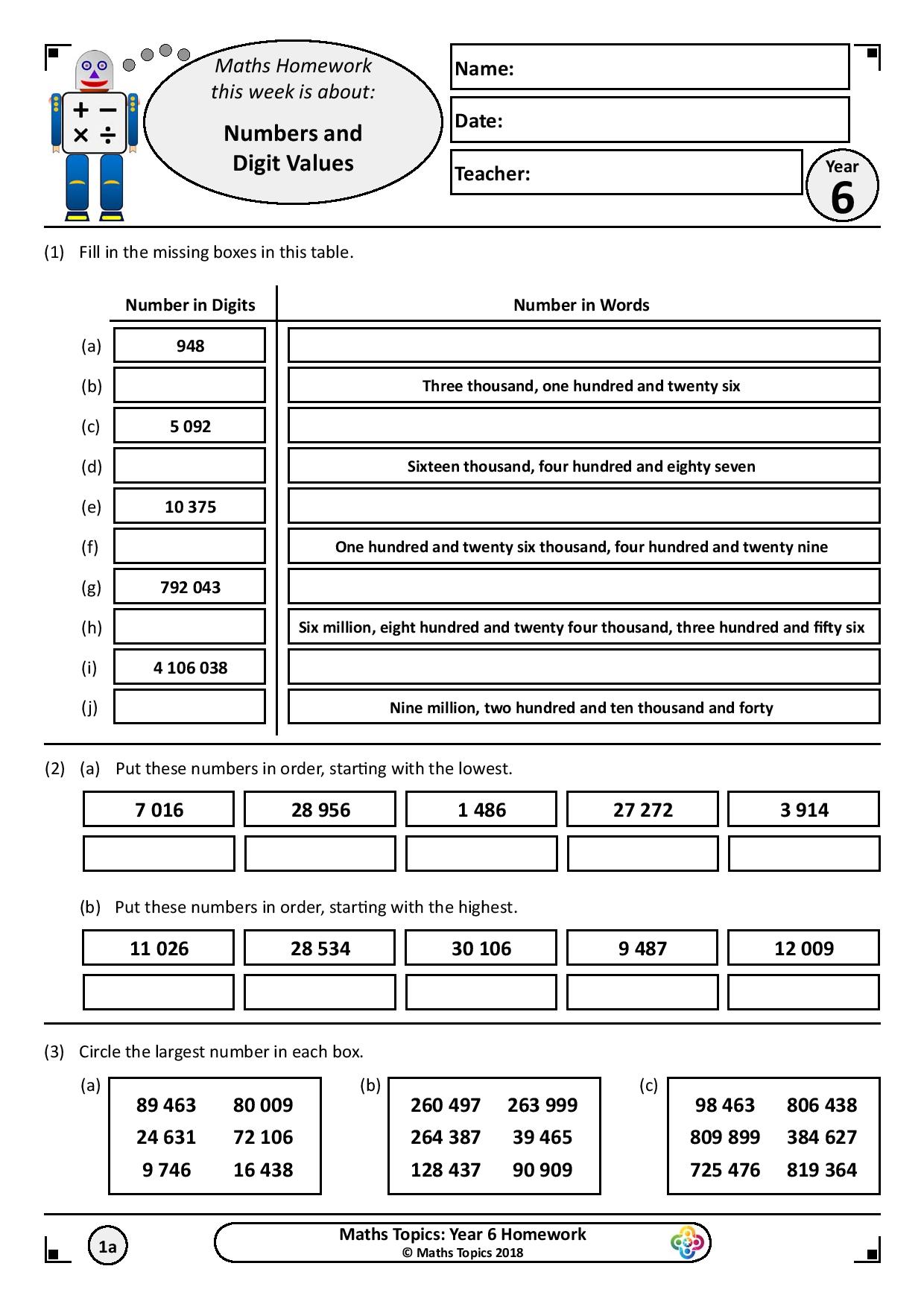 Year 3 worksheets free printable uk image