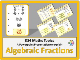 Algebraic Fractions for KS4