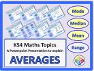 Averages and Range for KS4