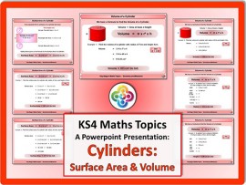 Cylinders: Surface Area & Volume for KS4