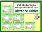 Distance Tables for KS2