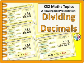 Dividing Decimals for KS2