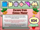 Escape from Exmas Manor KS4