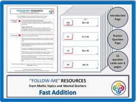 Fast Addition:  Follow Me PDF