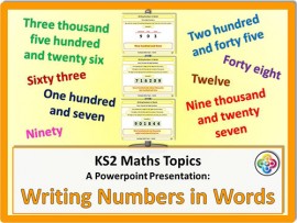 Writing Numbers in Words for KS2