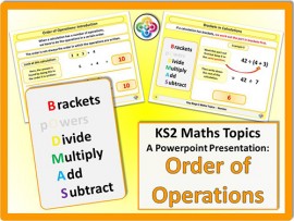 Order of Operations for KS2