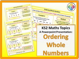 Ordering Whole Numbers for KS2