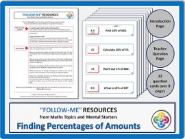 Finding Percentages of Amounts