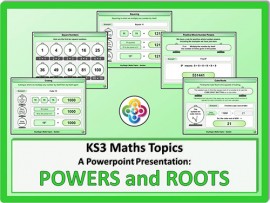 Powers and Roots for KS3