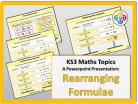 Rearranging Formulae for KS3