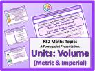 Units: Volume (Metric & Imperial) for KS2