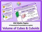 Volume of Cubes and Cuboids for KS2