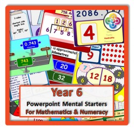 Year 6 Powerpoint Mental Starters
